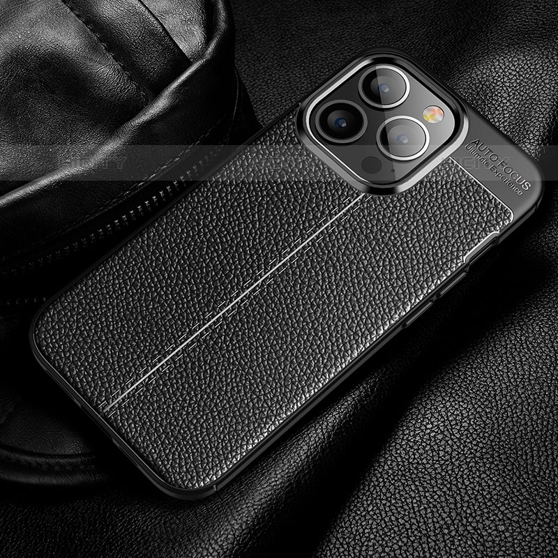 Funda Silicona Goma de Cuero Carcasa Z01 para Apple iPhone 16 Pro