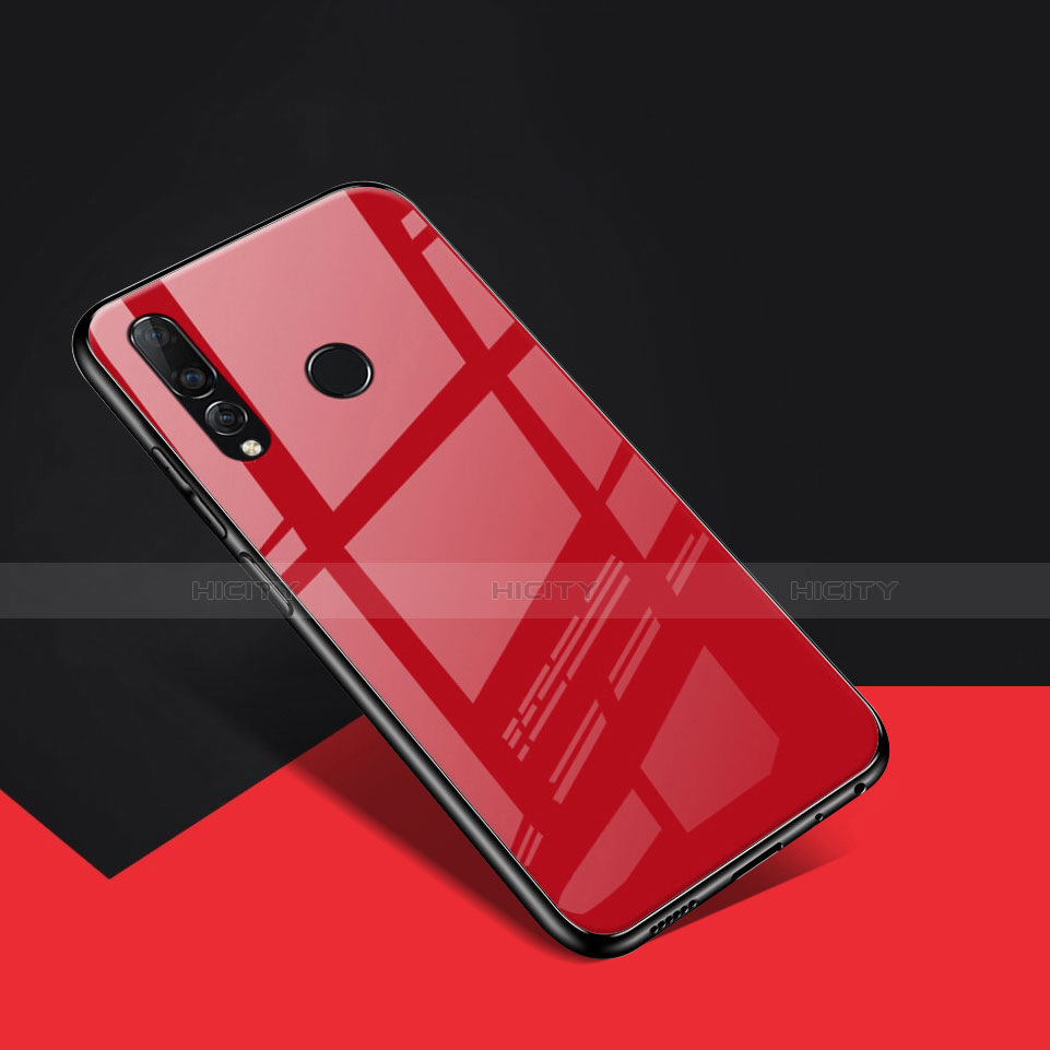 Funda Silicona Goma Espejo para Huawei Honor 20E Rojo