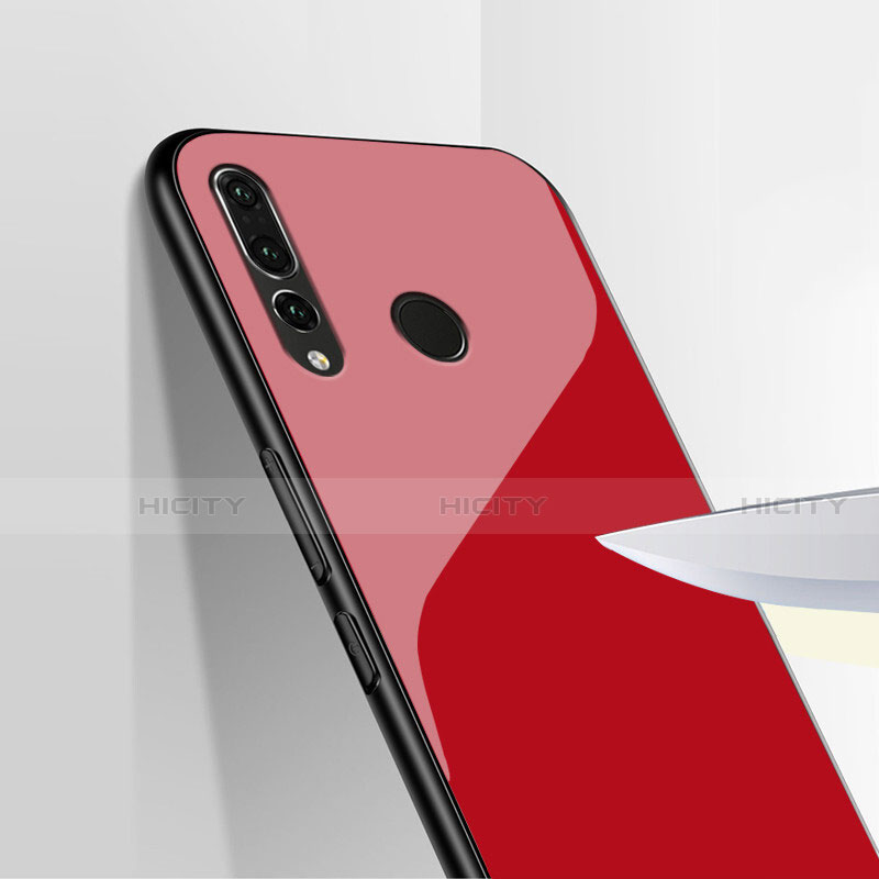 Funda Silicona Goma Espejo para Huawei P Smart+ Plus (2019) Rojo