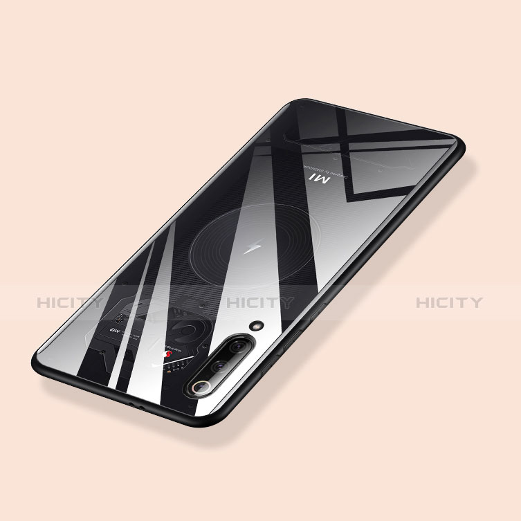 Funda Silicona Goma Espejo para Xiaomi Mi 9 Pro Negro