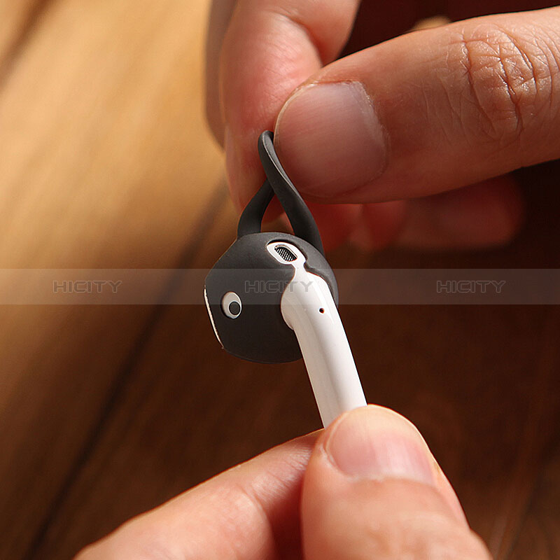 Funda Silicona Goma para Apple AirPods Gris