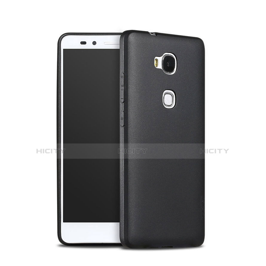 Funda Silicona Goma para Huawei GR5 Negro