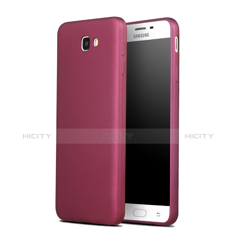 Funda Silicona Goma para Samsung Galaxy On7 (2016) G6100 Rojo