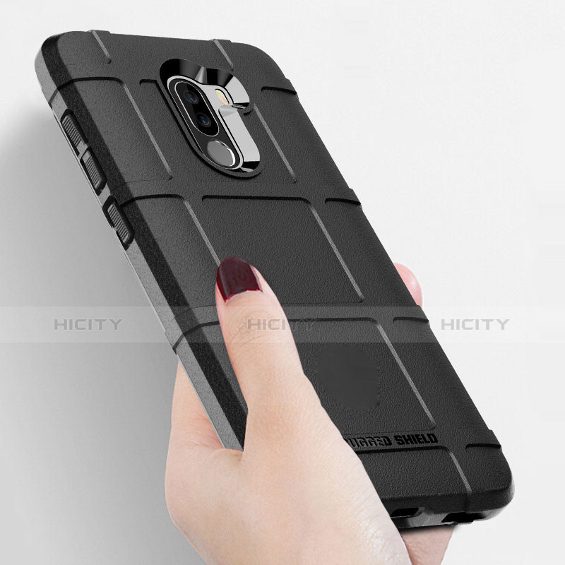 Funda Silicona Goma para Xiaomi Pocophone F1 Negro