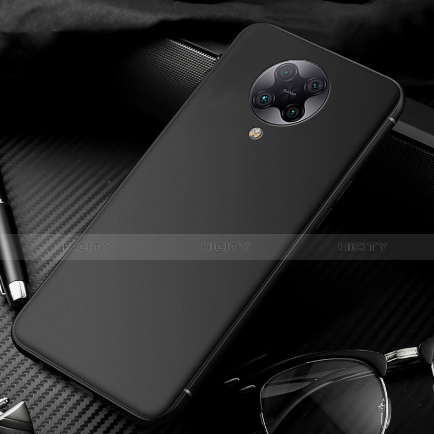 Funda Silicona Goma para Xiaomi Redmi K30 Pro Zoom Negro
