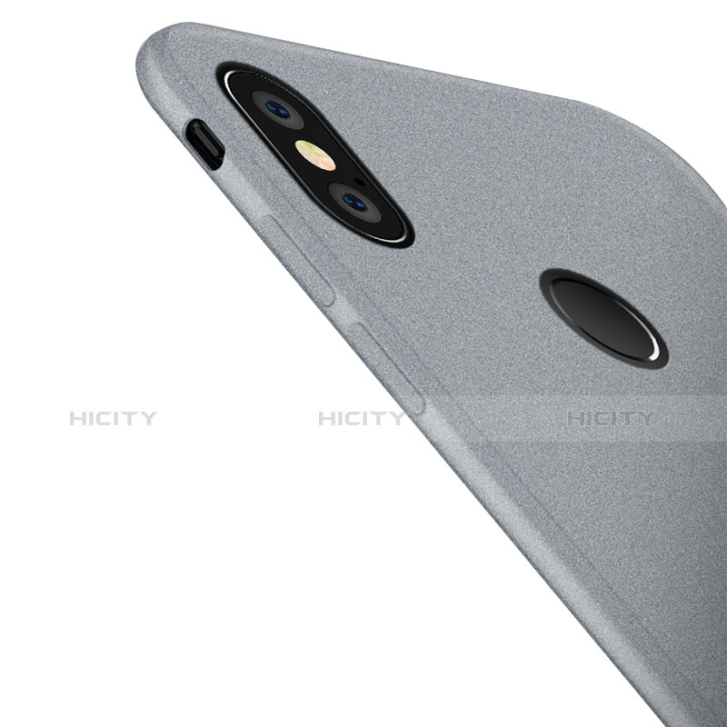 Funda Silicona Goma para Xiaomi Redmi Note 5 AI Dual Camera Gris