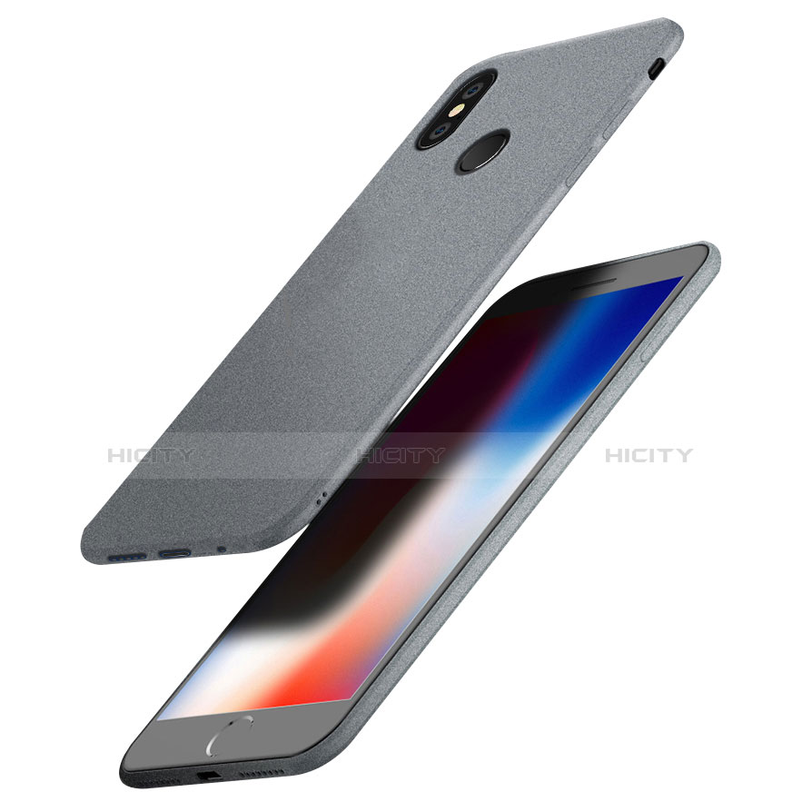 Funda Silicona Goma para Xiaomi Redmi Note 5 Gris