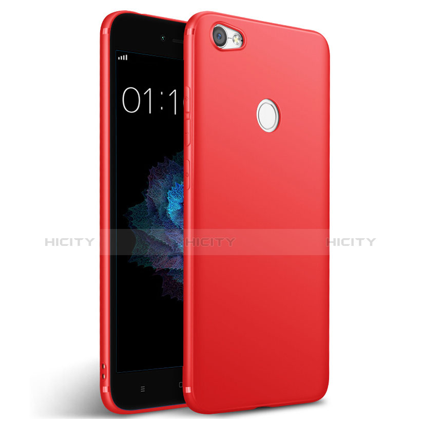 Funda Silicona Goma para Xiaomi Redmi Note 5A Pro Rojo