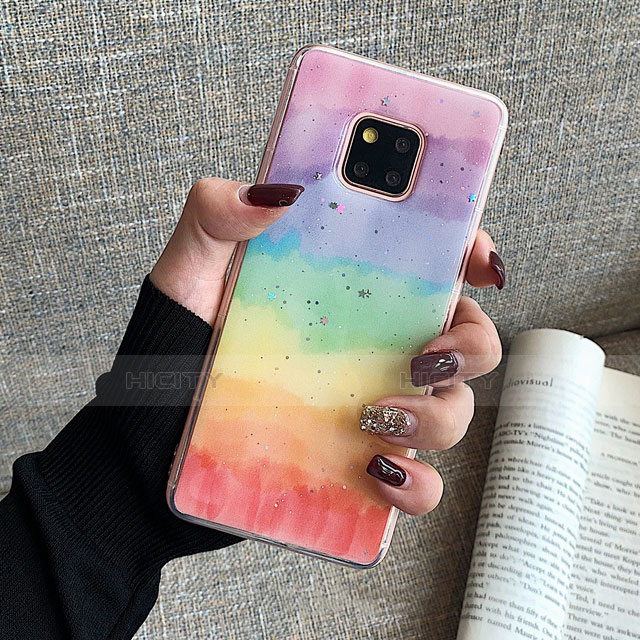 Funda Silicona Goma Patron de Moda Carcasa K03 para Huawei Mate 20 Pro Vistoso