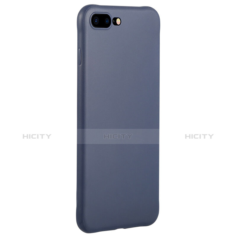 Funda Silicona Goma TPU C02 para Apple iPhone 7 Plus Azul