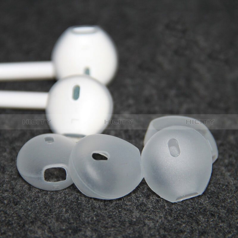 Funda Silicona Goma TPU para Apple AirPods Blanco