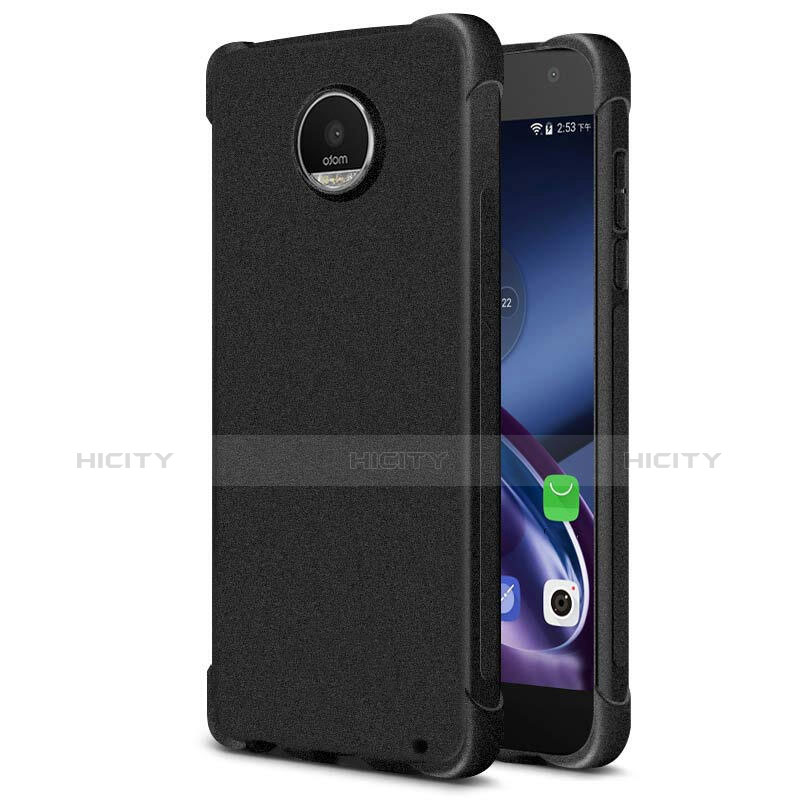 Funda Silicona Goma TPU para Motorola Moto Z2 Play Negro