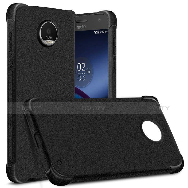 Funda Silicona Goma TPU para Motorola Moto Z2 Play Negro