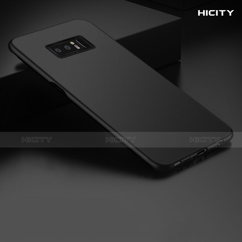 Funda Silicona Goma TPU para Samsung Galaxy Note 8 Duos N950F Negro