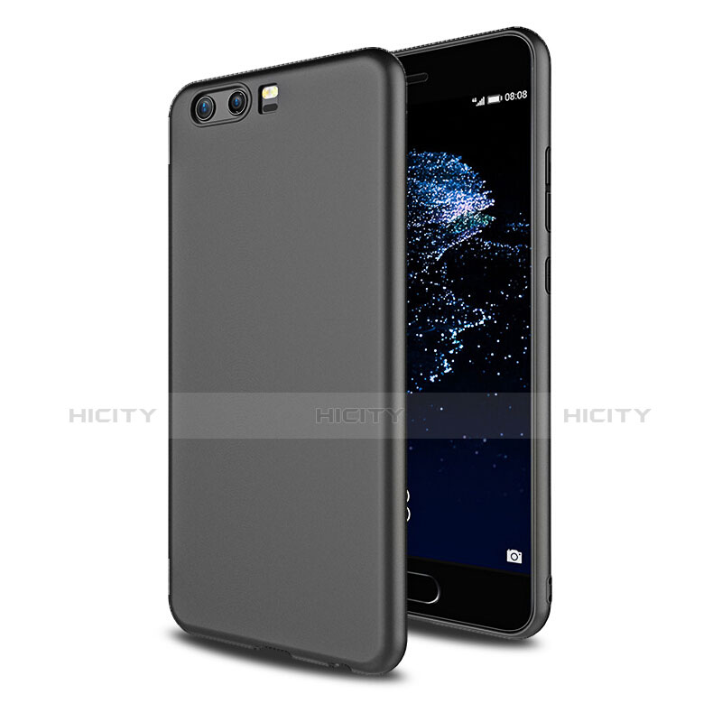 Funda Silicona Goma TPU Q01 para Huawei P10 Negro