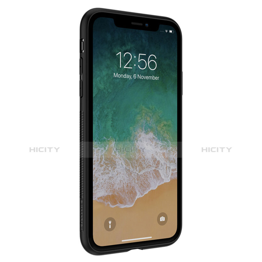 Funda Silicona Goma Twill para Apple iPhone XR Negro