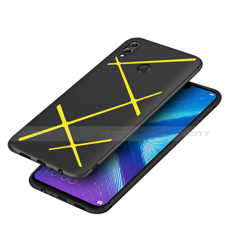 Funda Silicona Goma Twill para Huawei Honor 8X Amarillo