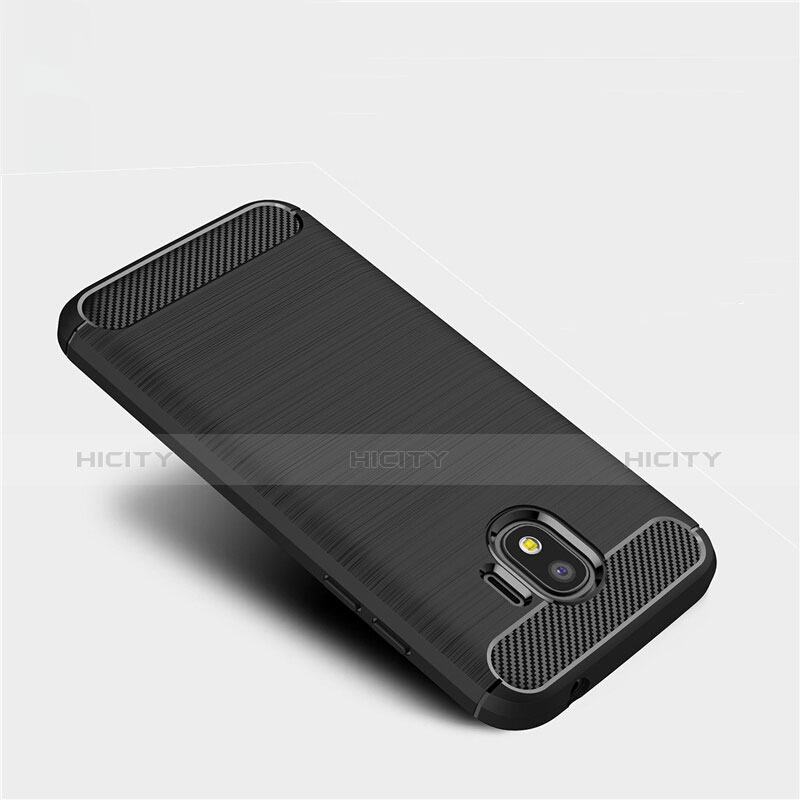 Funda Silicona Goma Twill para Samsung Galaxy J2 Pro (2018) J250F Negro