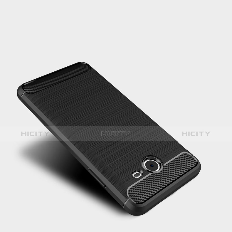 Funda Silicona Goma Twill para Samsung Galaxy J5 (2017) Version Americaine Negro