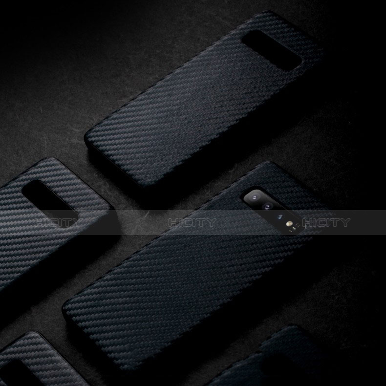 Funda Silicona Goma Twill para Samsung Galaxy S10 Plus Negro