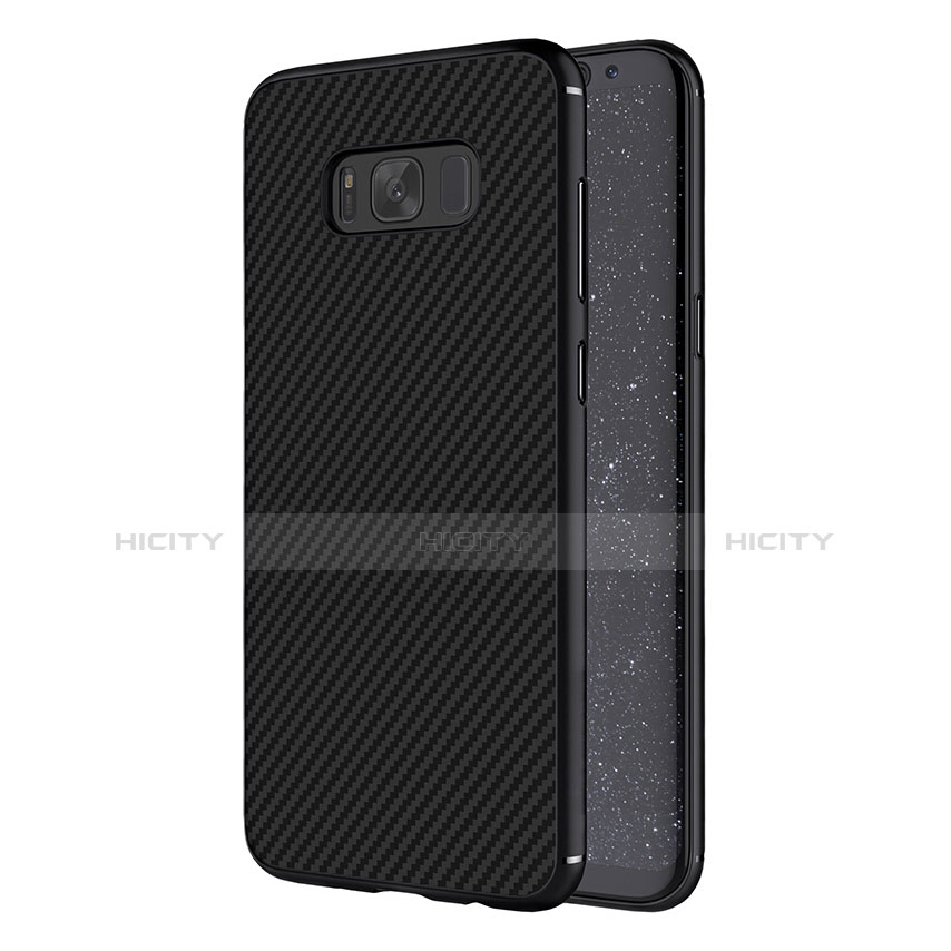 Funda Silicona Goma Twill Z02 para Samsung Galaxy S8 Plus Negro