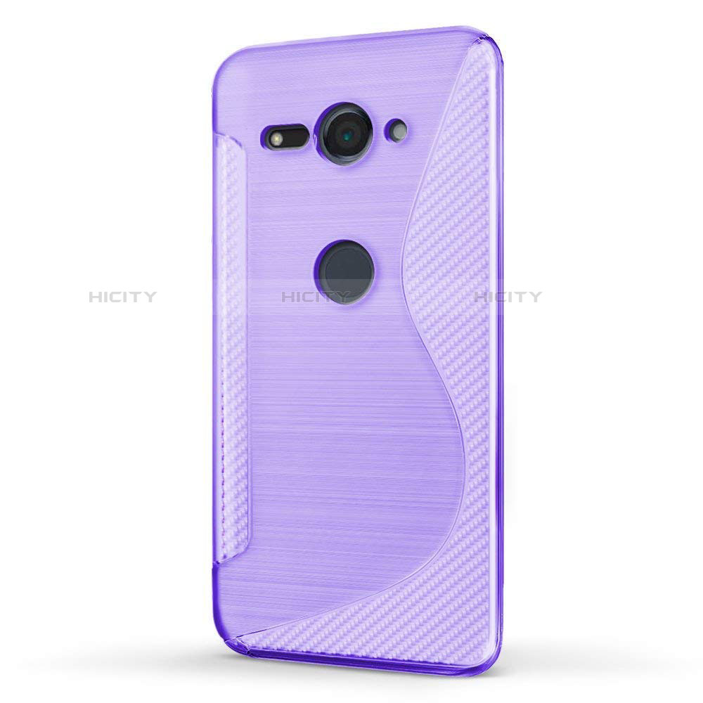 Funda Silicona Transparente S-Line Carcasa para Sony Xperia XZ2 Compact