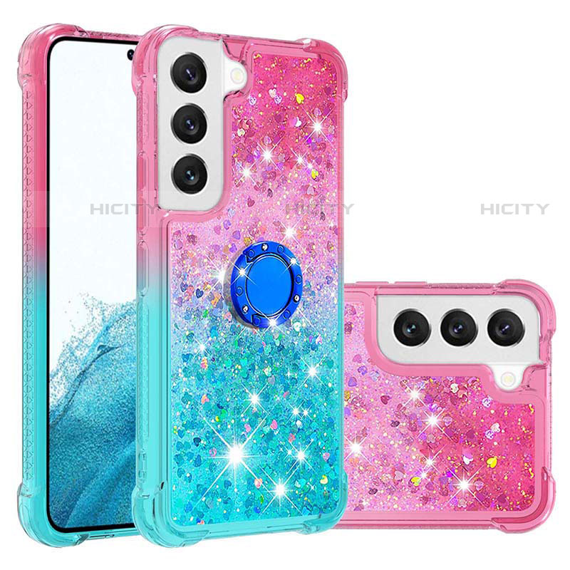 Funda Silicona Ultrafina Carcasa Gradiente Y04B para Samsung Galaxy S21 Plus 5G