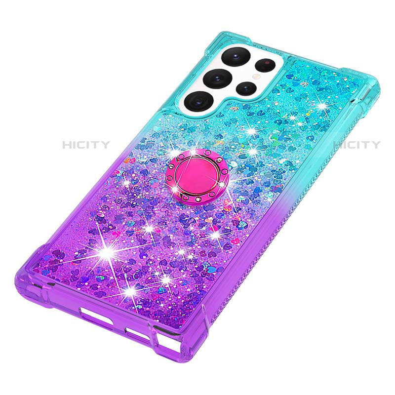 Funda Silicona Ultrafina Carcasa Gradiente Y04B para Samsung Galaxy S22 Ultra 5G