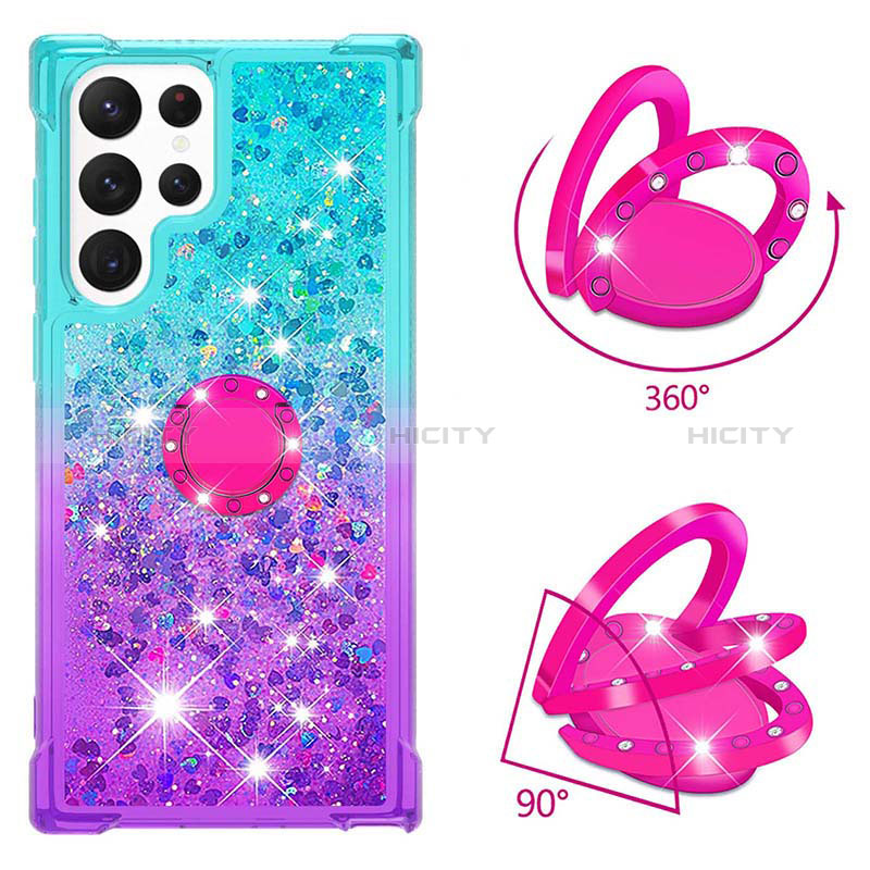 Funda Silicona Ultrafina Carcasa Gradiente Y04B para Samsung Galaxy S24 Ultra 5G