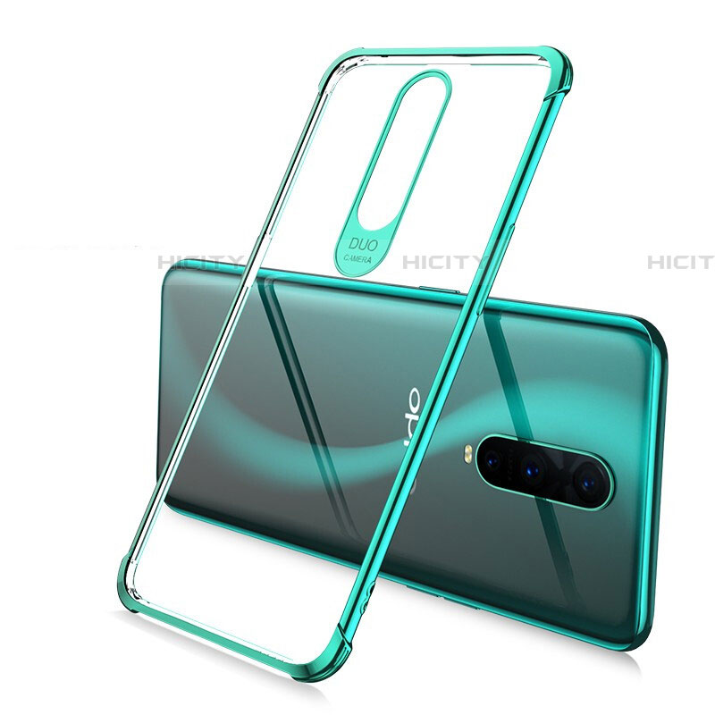 Funda Silicona Ultrafina Carcasa Transparente A02 para Oppo RX17 Pro Verde