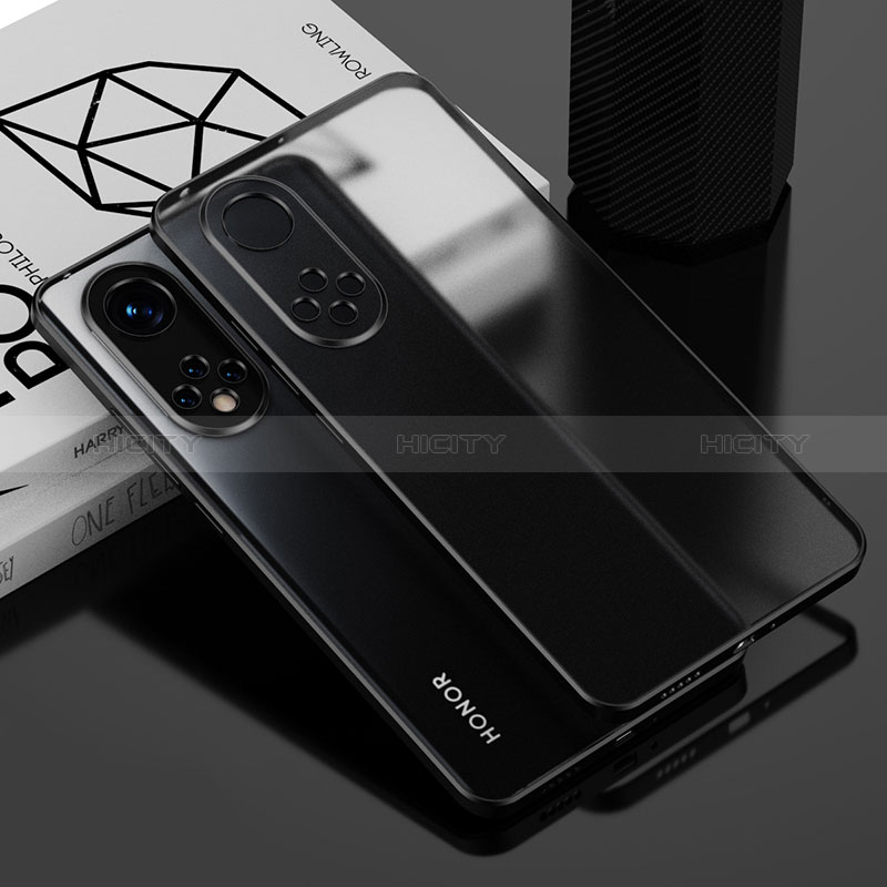 Funda Silicona Ultrafina Carcasa Transparente AN1 para Huawei Nova 9 Negro