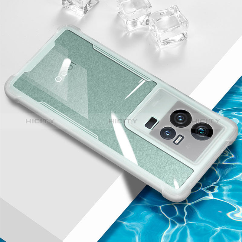 Funda Silicona Ultrafina Carcasa Transparente BH1 para Vivo iQOO 11 5G Blanco