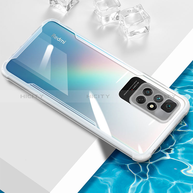 Funda Silicona Ultrafina Carcasa Transparente BH1 para Xiaomi Redmi 10 (2022) Blanco