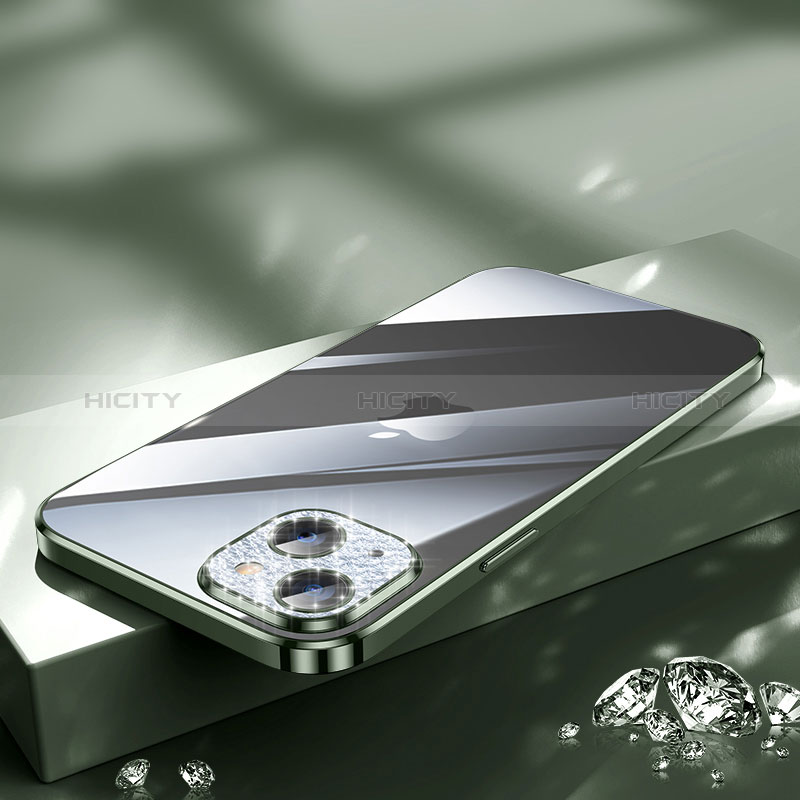 Funda Silicona Ultrafina Carcasa Transparente Bling-Bling LD2 para Apple iPhone 13