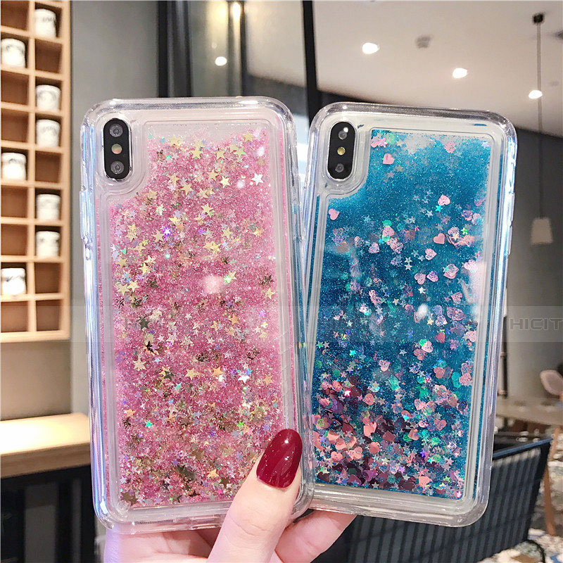 Funda Silicona Ultrafina Carcasa Transparente Flores T02 para Apple iPhone X