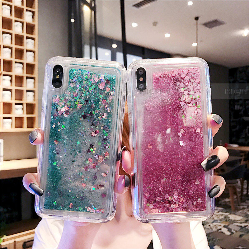 Funda Silicona Ultrafina Carcasa Transparente Flores T02 para Apple iPhone XR