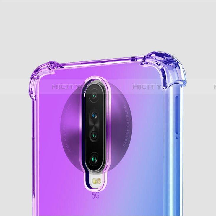 Funda Silicona Ultrafina Carcasa Transparente Gradiente G01 para Xiaomi Redmi K30i 5G