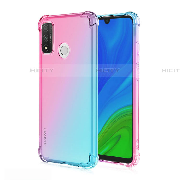 Funda Silicona Ultrafina Carcasa Transparente Gradiente H01 para Huawei Nova Lite 3 Plus