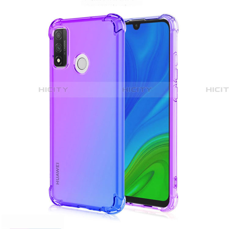 Funda Silicona Ultrafina Carcasa Transparente Gradiente H01 para Huawei Nova Lite 3 Plus