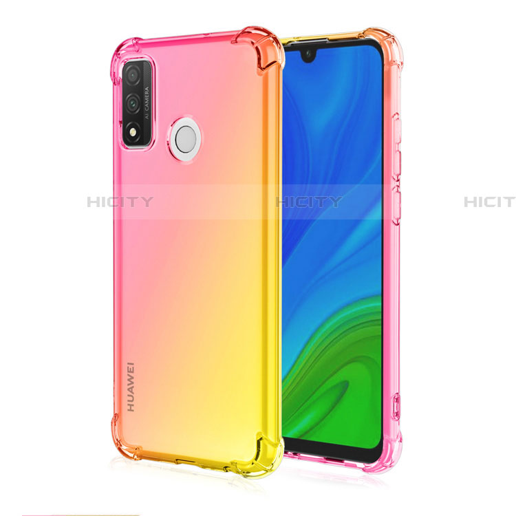 Funda Silicona Ultrafina Carcasa Transparente Gradiente H01 para Huawei Nova Lite 3 Plus