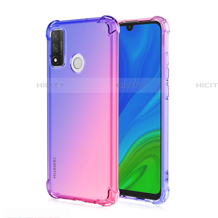 Funda Silicona Ultrafina Carcasa Transparente Gradiente H01 para Huawei Nova Lite 3 Plus