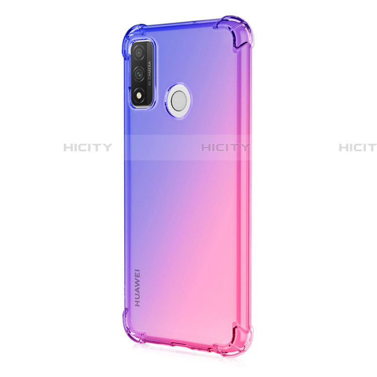 Funda Silicona Ultrafina Carcasa Transparente Gradiente H01 para Huawei Nova Lite 3 Plus