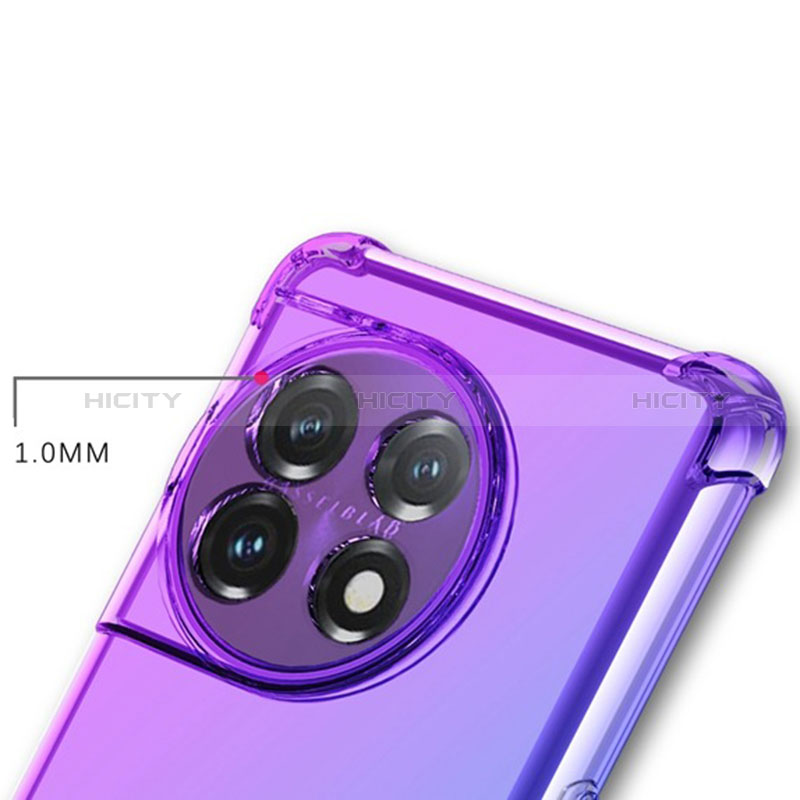 Funda Silicona Ultrafina Carcasa Transparente Gradiente para OnePlus Ace 2 5G