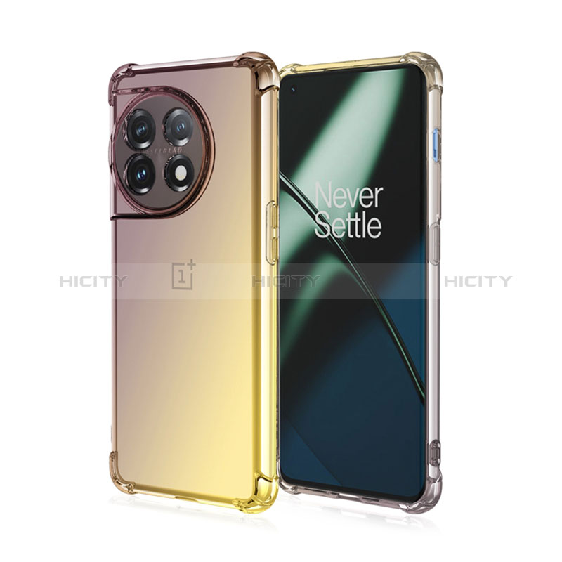 Funda Silicona Ultrafina Carcasa Transparente Gradiente para OnePlus Ace 2 5G