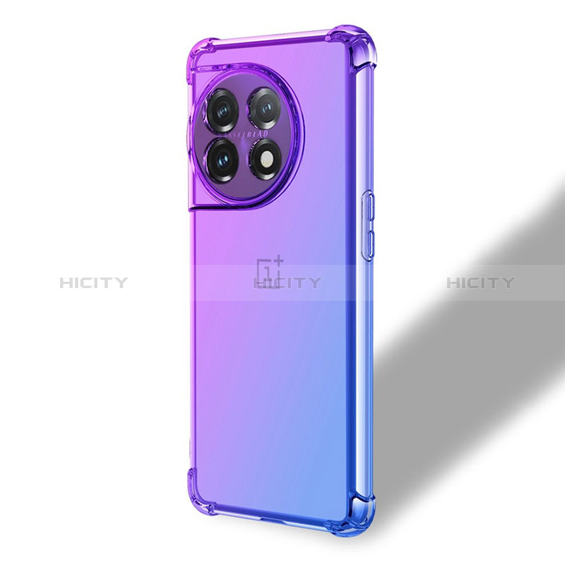 Funda Silicona Ultrafina Carcasa Transparente Gradiente para OnePlus Ace 2 5G