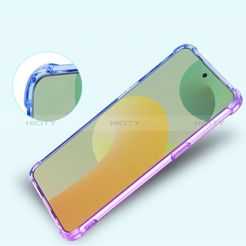 Funda Silicona Ultrafina Carcasa Transparente Gradiente para OnePlus Ace Pro 5G