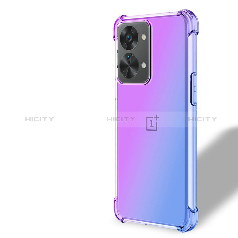 Funda Silicona Ultrafina Carcasa Transparente Gradiente para OnePlus Nord 2T 5G