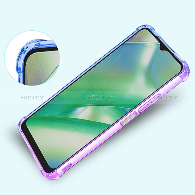 Funda Silicona Ultrafina Carcasa Transparente Gradiente para Realme 10S 5G