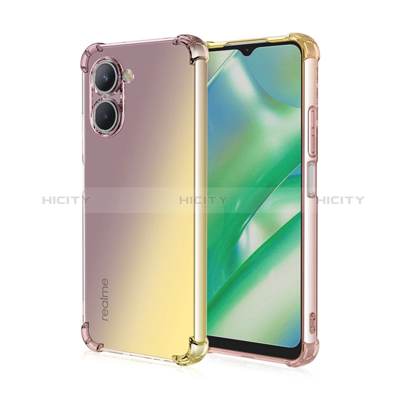 Funda Silicona Ultrafina Carcasa Transparente Gradiente para Realme C33