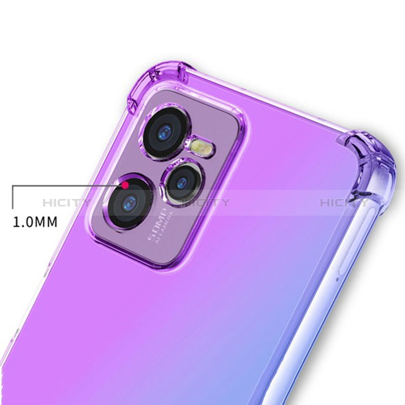 Funda Silicona Ultrafina Carcasa Transparente Gradiente para Realme C35